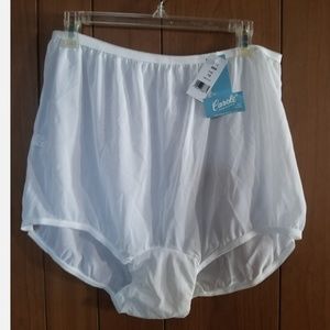 NWT Carole Womens Underwear Babydoll Size 12 White